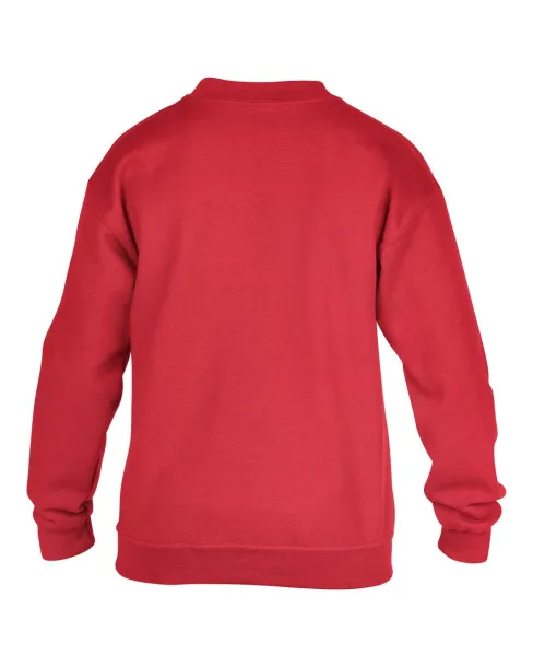  HEAVY BLEND™ YOUTH CREWNECK SWEATSHIRT - 271 g/m² - Gildan Red