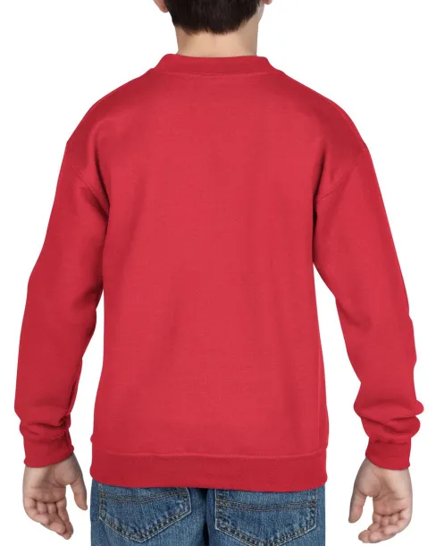  HEAVY BLEND™ YOUTH CREWNECK SWEATSHIRT - 271 g/m² - Gildan Red