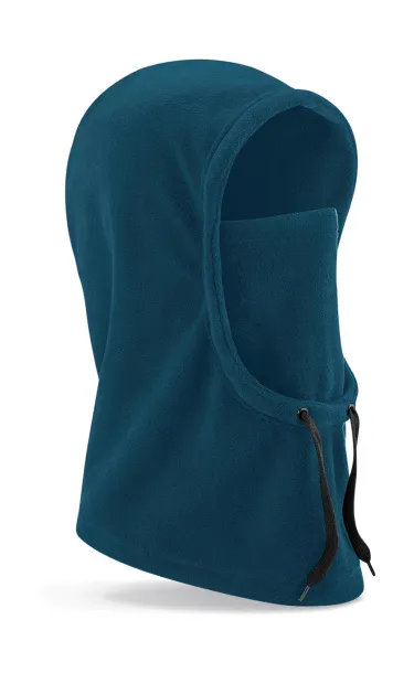  Recycled Fleece Hood - Beechfield Petrol