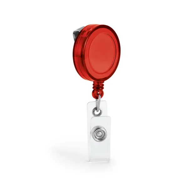 YEATS Badge reel Red