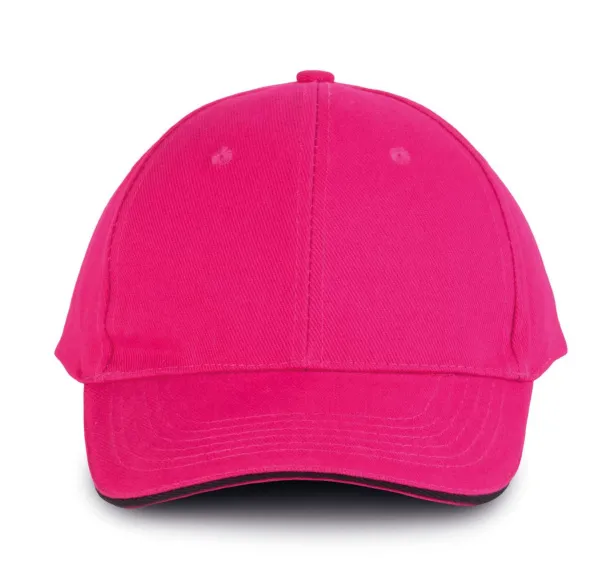 ORLANDO 6 PANEL CAP - K-UP Fuchsia Black