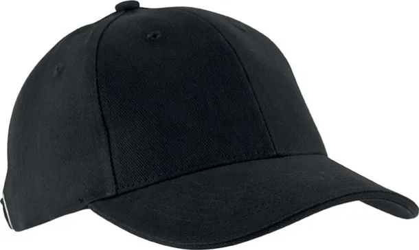 ORLANDO 6 PANEL CAP - K-UP Black Black