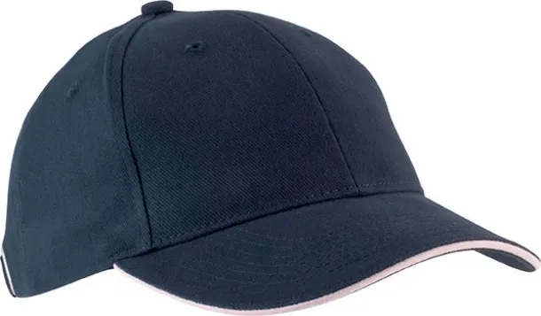 ORLANDO 6 PANEL CAP - K-UP Navy Pink