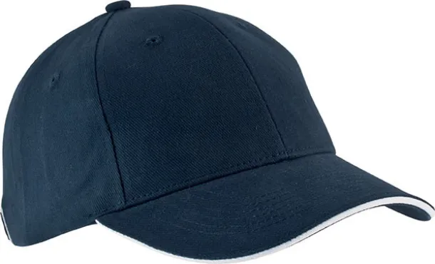 ORLANDO 6 PANEL CAP - K-UP Navy White