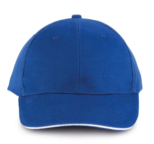 ORLANDO 6 PANEL CAP - K-UP Royal blue White