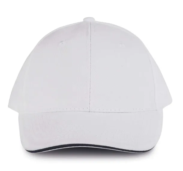 ORLANDO 6 PANEL CAP - K-UP White White