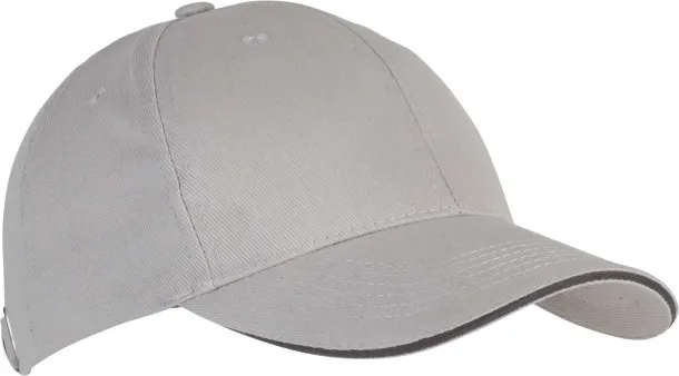 ORLANDO 6 PANEL CAP - K-UP Light Grey Tamno siva