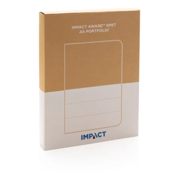  Impact AWARE™ notes mapa od RPET-a, A5 - XD Xclusive Crna