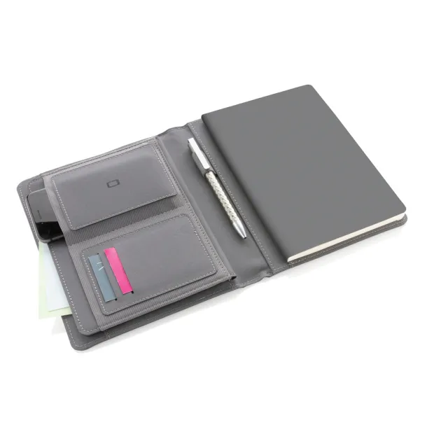  Impact AWARE™ notes mapa od RPET-a, A5 - XD Xclusive Antracit