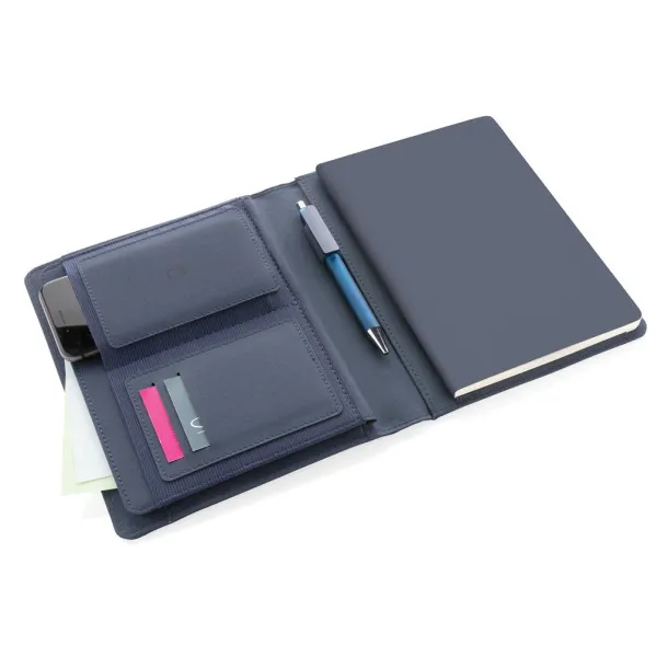  Impact AWARE™ notes mapa od RPET-a, A5 - XD Xclusive Mornarsko plava