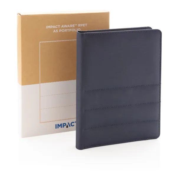  Impact AWARE™ notes mapa od RPET-a, A5 - XD Xclusive Mornarsko plava