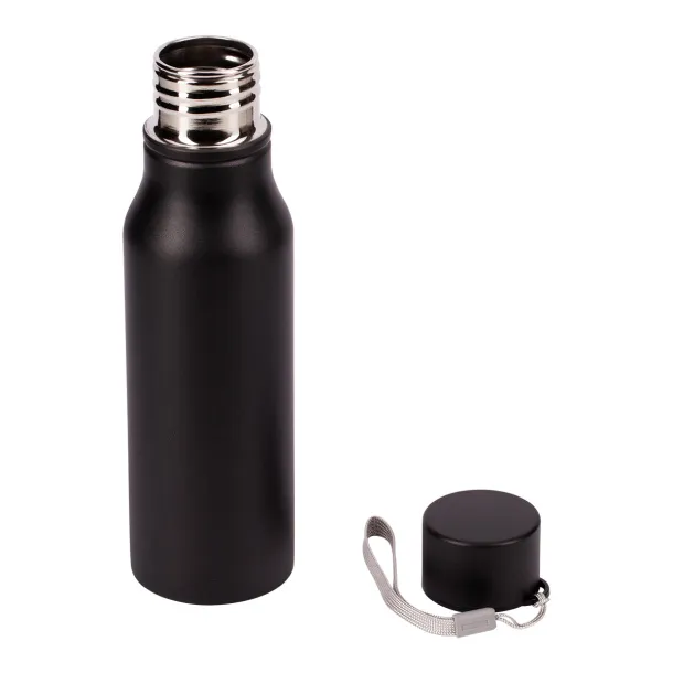 FUN TRIPPING water bottle from steel, 700 ml Black