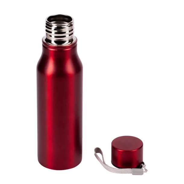 FUN TRIPPING water bottle from steel, 700 ml Red