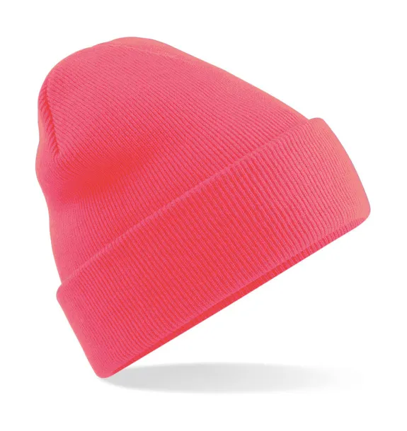  Original Cuffed Beanie - Beechfield Fluorescent Pink