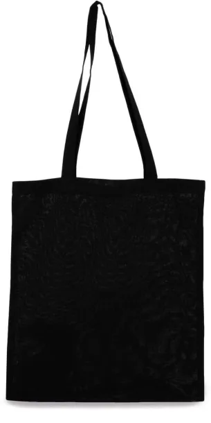  ORGANIC COTTON SHOPPING BAG - 130 g/m² - Kimood Black