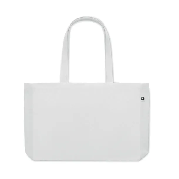 RESPECT COLOURED Canvas Recycled bag 280 gr/m² White