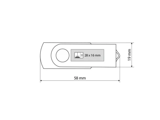 SMART RED USB - PIXO Crna