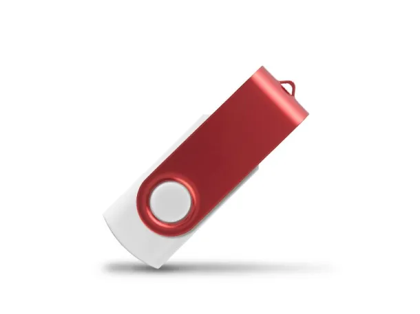 SMART RED USB Flash memory - PIXO White