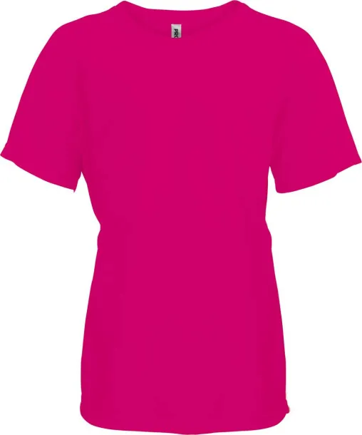  KIDS' SHORT SLEEVED SPORTS T-SHIRT - Proact Fuchsia