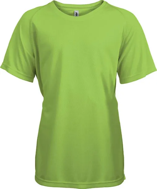  KIDS' SHORT SLEEVED SPORTS T-SHIRT - Proact Lime