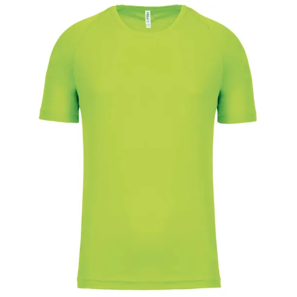  KIDS' SHORT SLEEVED SPORTS T-SHIRT - Proact Lime