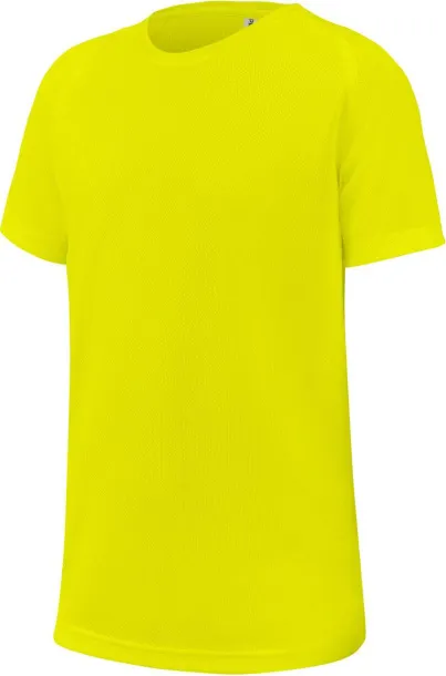  KIDS' SHORT SLEEVED SPORTS T-SHIRT - Proact Fluorescent Yellow