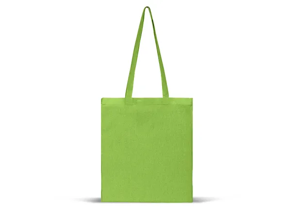 NATURELLA COLOR 130 cotton shopping bag, 130 g/m2 Kiwi