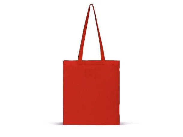 NATURELLA COLOR 130 cotton shopping bag, 130 g/m2 Red