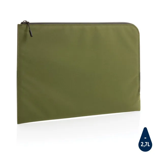  Impact Aware™ laptop 15.6" minimalist laptop sleeve - XD Collection Green 