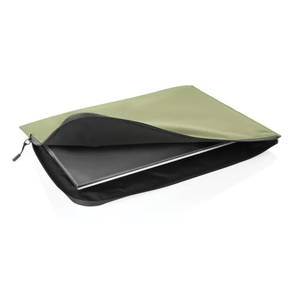  Impact Aware™ laptop 15.6" minimalist laptop sleeve - XD Collection Green 