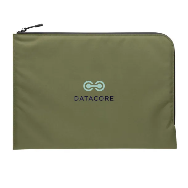  Impact Aware™ laptop 15.6" minimalist laptop sleeve - XD Collection Green 