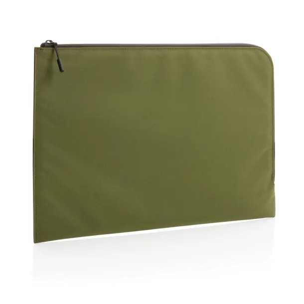  Impact Aware™ laptop 15.6" minimalist laptop sleeve - XD Collection Green 