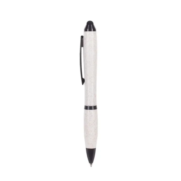  Bamboo ball pen, touch pen beige