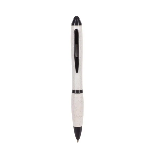  Bamboo ball pen, touch pen beige