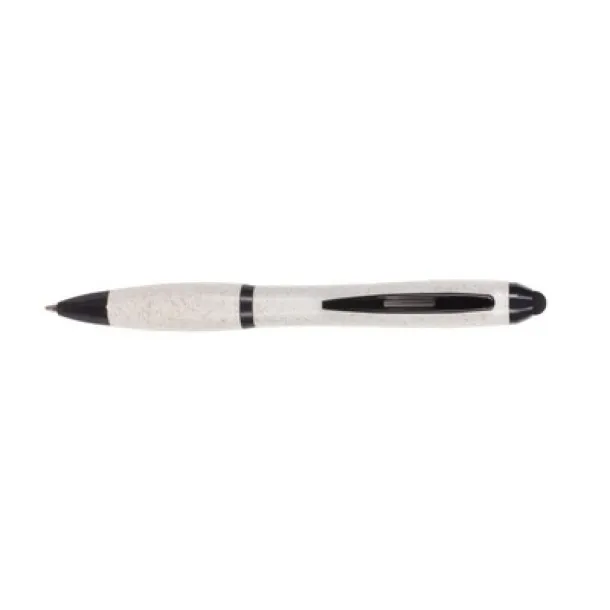  Bamboo ball pen, touch pen beige