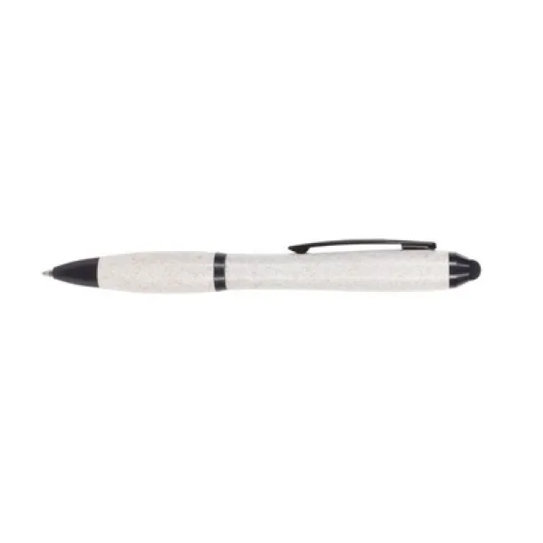  Bamboo ball pen, touch pen beige