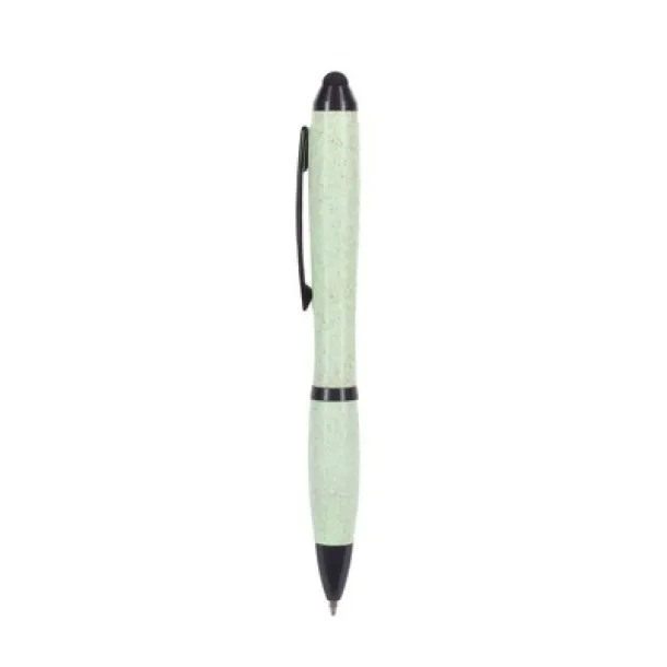  Bamboo ball pen, touch pen light green