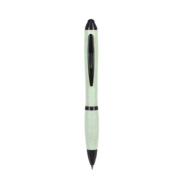  Bamboo ball pen, touch pen light green