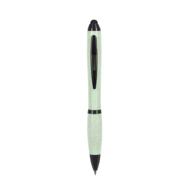  Bamboo ball pen, touch pen light green