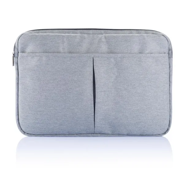  Laptop sleeve 15” PVC free - XD Collection Grey 