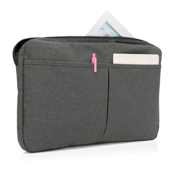  Laptop sleeve 15” PVC free - XD Collection Anthracite 