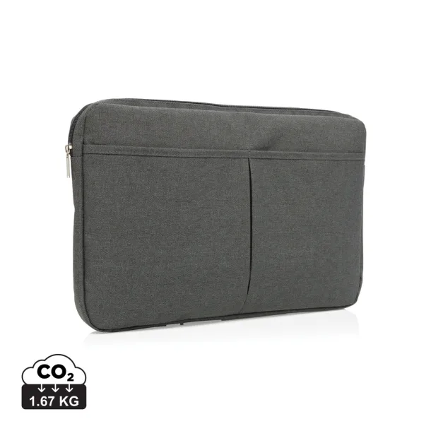  Laptop sleeve 15” PVC free - XD Collection Anthracite 