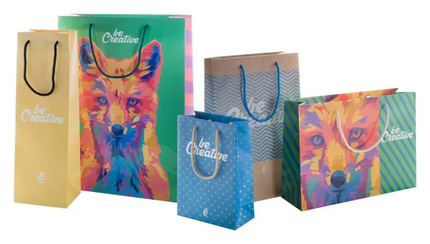 CreaShop S custom made paper shopping bag, small Multicolour