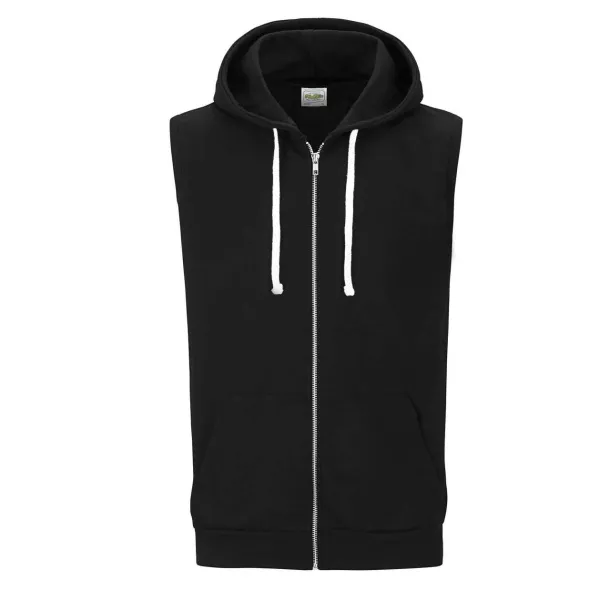  SLEEVELESS ZOODIE - Just Hoods Jet Black