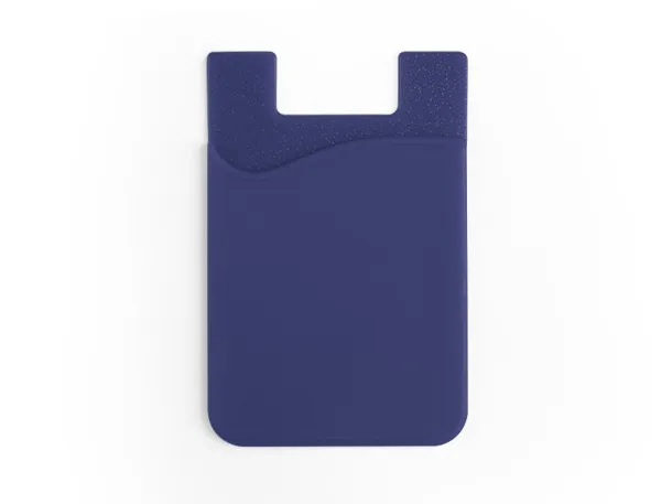 POCKET card holder for mobile phones Blue