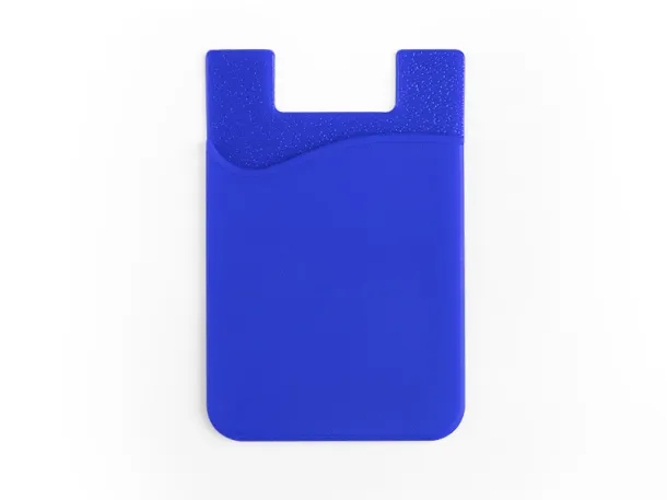 POCKET card holder for mobile phones Royal blue