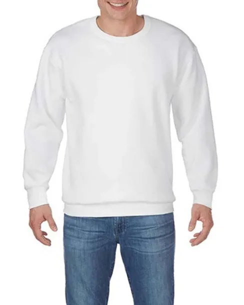  HAMMER ADULT CREW SWEATSHIRT - 305 g/m² - Gildan White