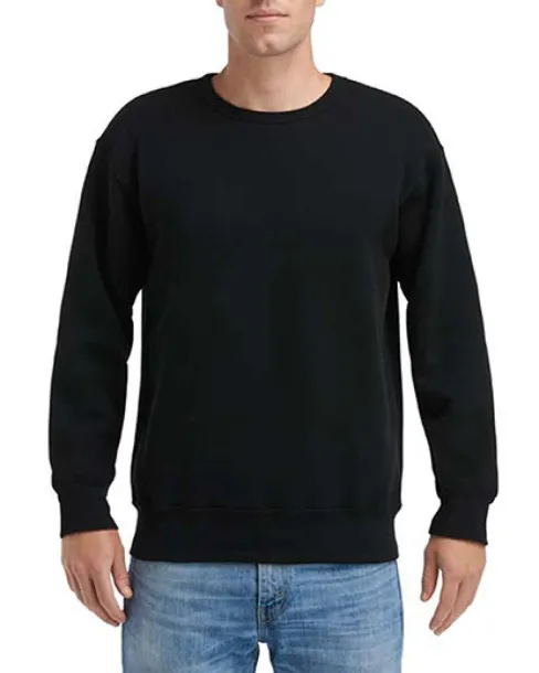  HAMMER ADULT CREW SWEATSHIRT - 305 g/m² - Gildan Black