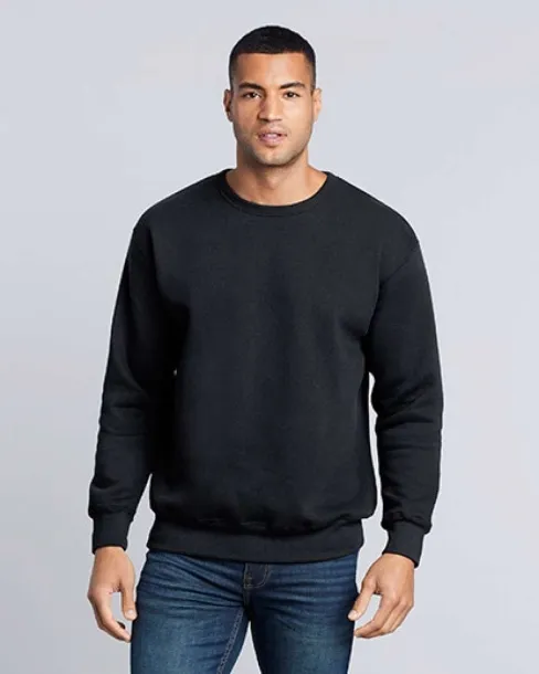  HAMMER ADULT CREW SWEATSHIRT - 305 g/m² - Gildan Black