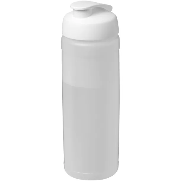 Baseline® Plus 750 ml flip lid sport bottle - Unbranded White White